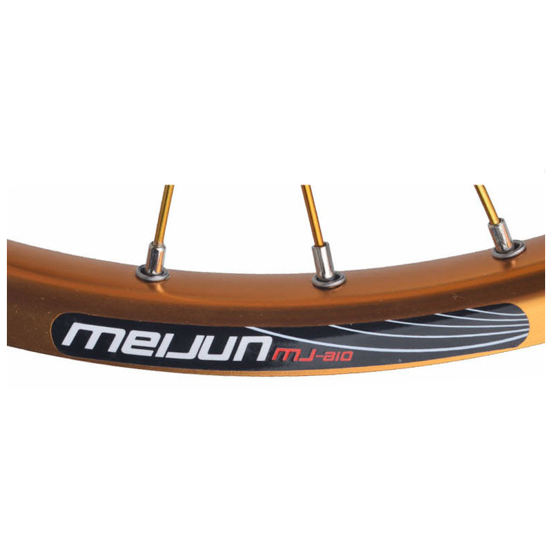 MEIJUN mountain road bicycle 20-inch 406 bicycle wheel set pure disc brake wheel hub wheel ring set