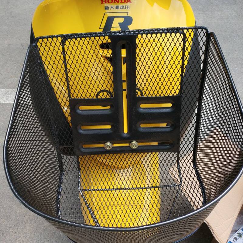 Передняя корзина для электромобиля, передняя корзина для мотоцикла, металлическая усиленная корзина для Honda, специальная японская фабрика