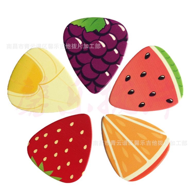 Прямые фабричные аксессуары для музыкальных инструментов, сумка для пиков, печать на пиках для народной гитары