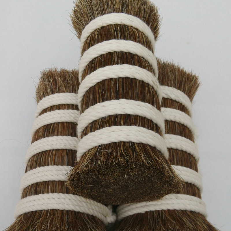 Wholesale color ponytail 10-14cm non-pointed non-short industrial bristles animal bristles brush color horse bristles