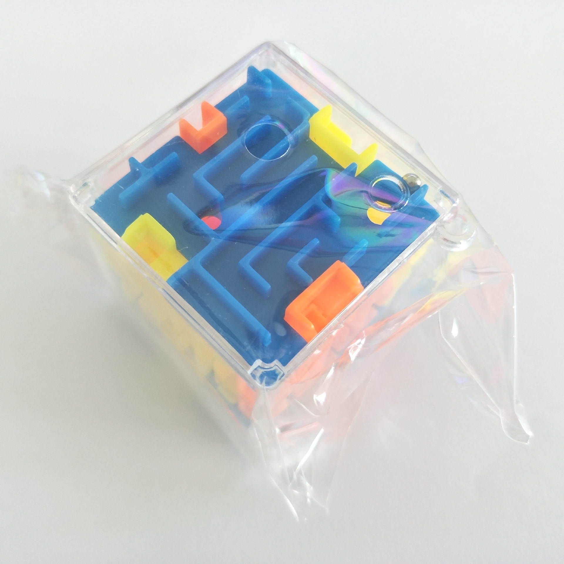 Mini maze ball early education puzzle maze toy children 3d ball maze rotating puzzle cube wholesale hot sale