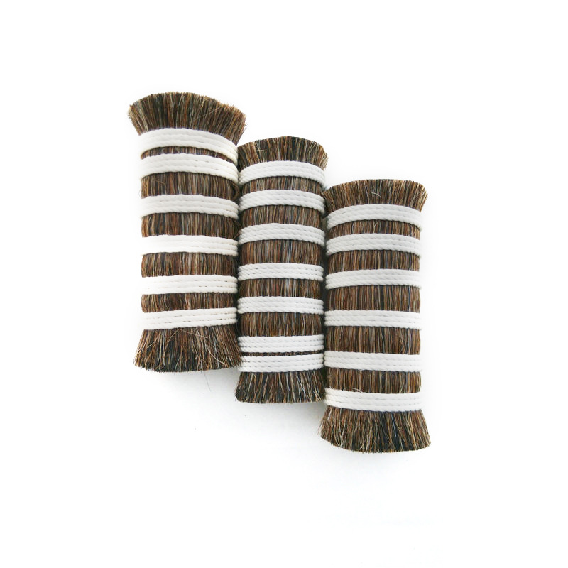 Wholesale color ponytail 10-14cm non-pointed non-short industrial bristles animal bristles brush color horse bristles