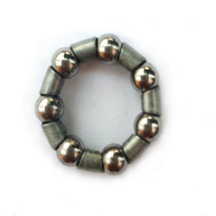 Mountain bike road bike folding bike front and rear flower drum central axle ball rack Bowl group steel ball frame bearing