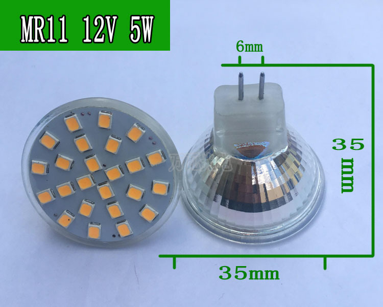 LED lamp Cup MR16 pin 12V pin MR 11 220 V3W5W7W lamp Cup GU10 downlight quartz lamp Cup