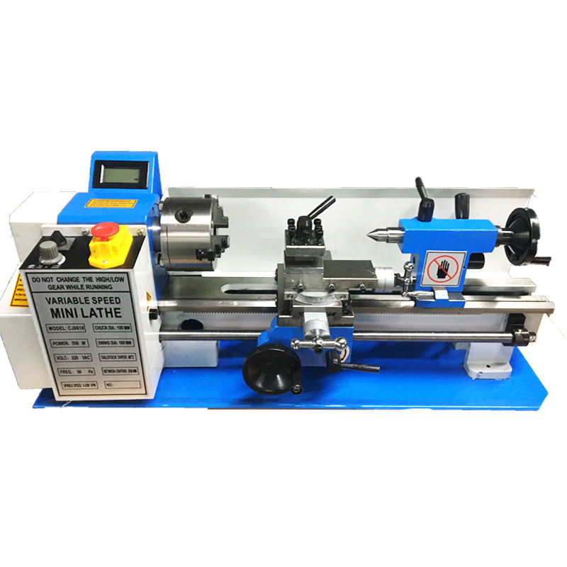 Factory direct supply micro household small lathe CJ0618 small table precision instrument mini machine teaching lathe