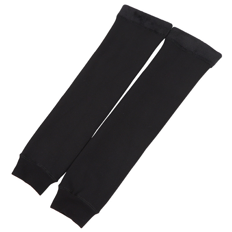 Factory direct plus velvet knee pads plus long leg pads do not pour down knee pads for men and women general elastic leg pads wholesale