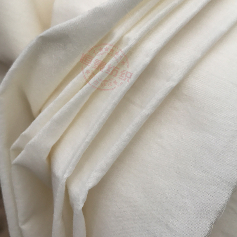 White Plain Fabric, Solid Color Polyester-Cotton White Fabric, White Cotton Fabric, White Base Fabric 4582E18