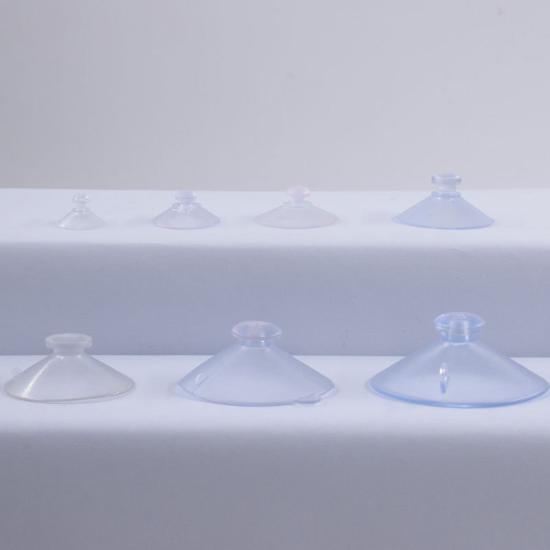 Transparent Suction Cup Pvc Mushroom Head Suction Cup Toy Suction Cup Various Specifications 15-55mm Cute Mini