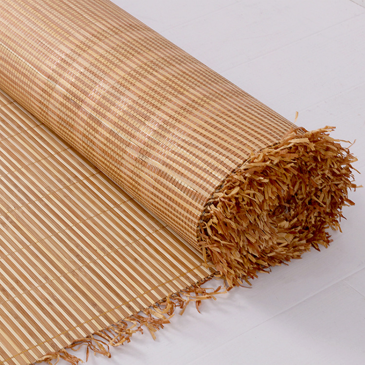 Полуфабрикат бамбукового коврика для декора, летний коврик для отелей и ресторанов, для парных, потолков и стен, сырьё