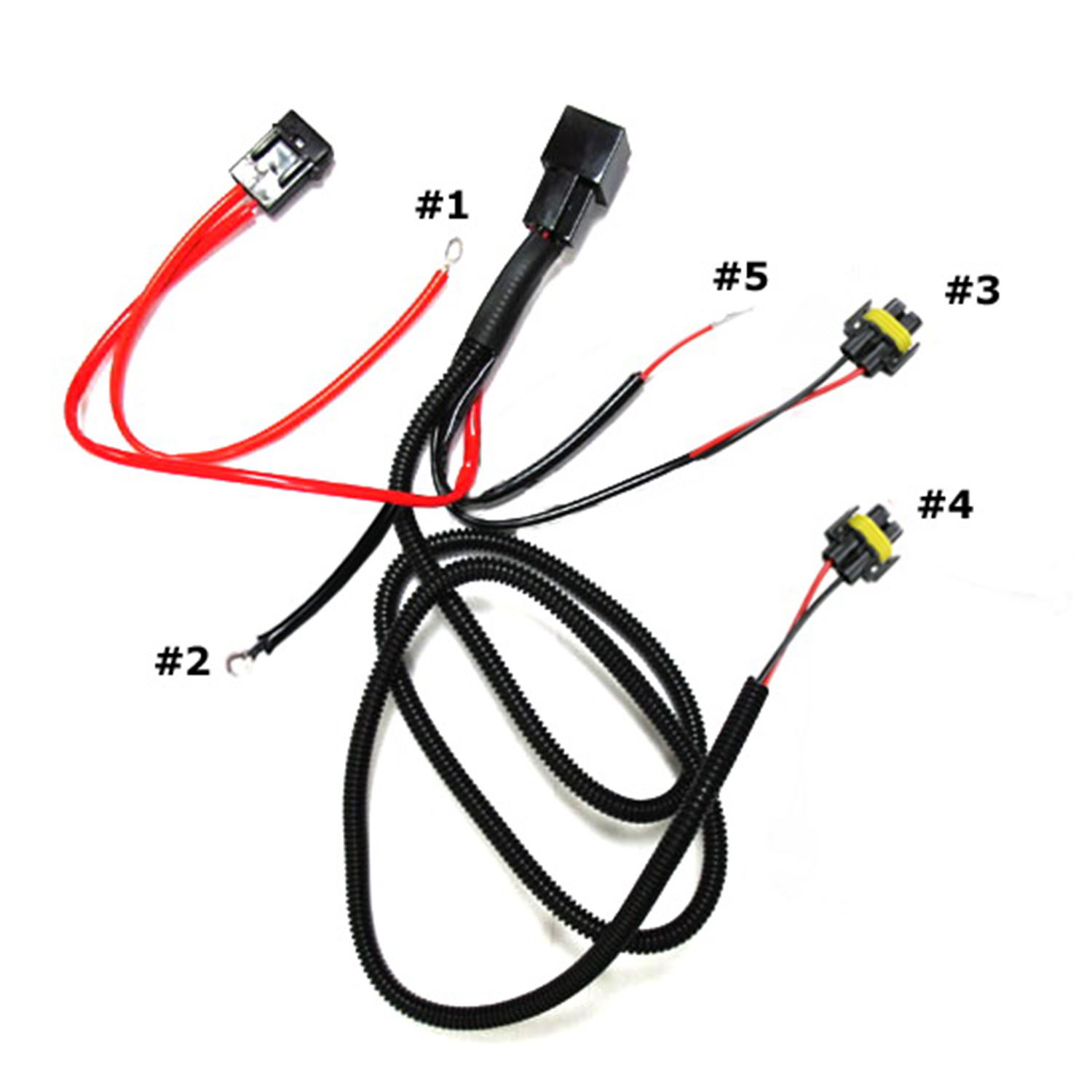 Wholesale Car Lights H11 Headlight Xenon Lamp Wire Set Relay Wiring Harness Car Acch11 Fog Light Cross-Border Exclusive Supply