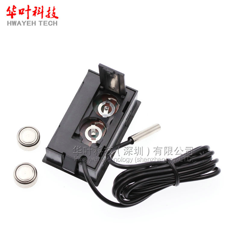 Electronic Digital Display Digital Thermometer Fish Tank Refrigerator Water Temperature Meter Thermometer Waterproof Probe 1m Fy-10