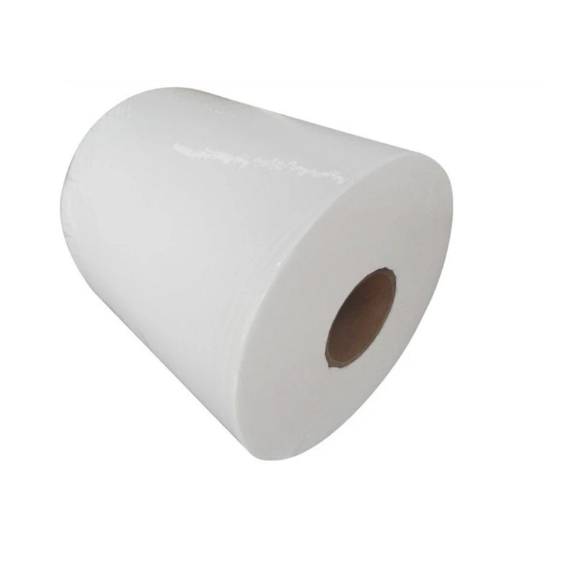 Dust-free Paper Industrial Wiping Paper Dust-free Room Blue and White Non-woven Fabric Cleaning Oil Absorbing Water Absorbing Dust-free Cloth Large Roll Dust-free Paper