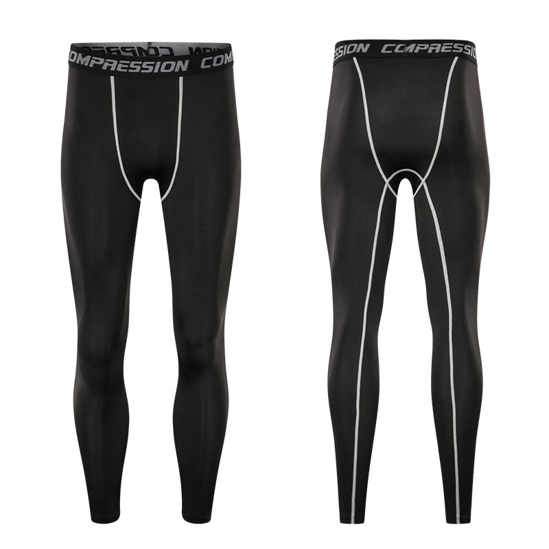 New Compression Men's Leggings, Outdoor Cycling Sports Quick-Drying Pants for Men, Sports Tights, Fitness Pants for Men