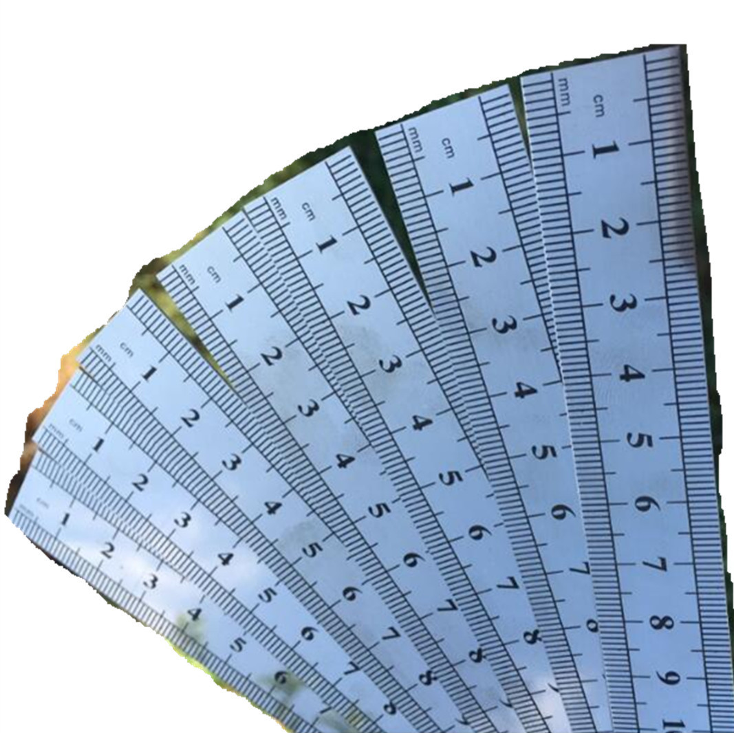 15cm steel ruler 15cm inch stainless steel ruler 150mm steel ruler ruler wholesale factory direct sales