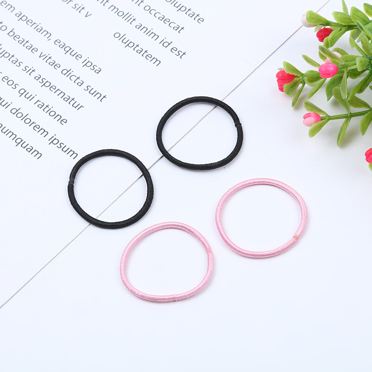 New Korean Style Kidsren's Candy-Colored Bright Silk Seamless Hair Tie, Small and Fresh, Does Not Hurt Hair, Baby Headband