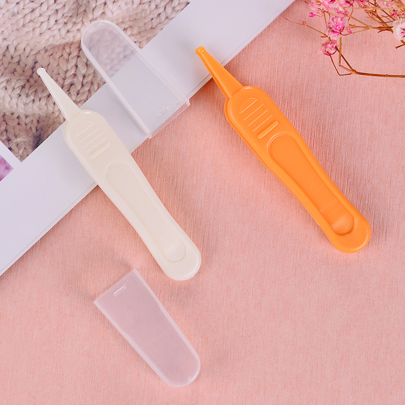 Toiletries, Baby Booger Clips, Newborn Baby Daily Cleaning Care Tweezers, Round Head Ear Cavity Clips Wholesale