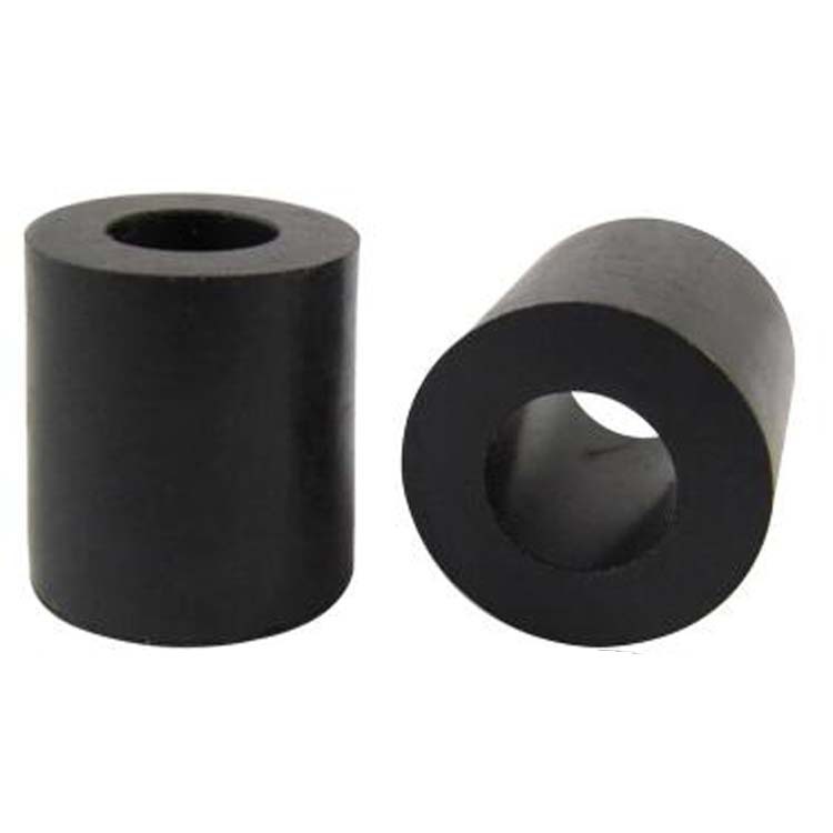 Black round body spacer column/round body isolation column/ABS isolation column black straight tube/nylon hollow tube
