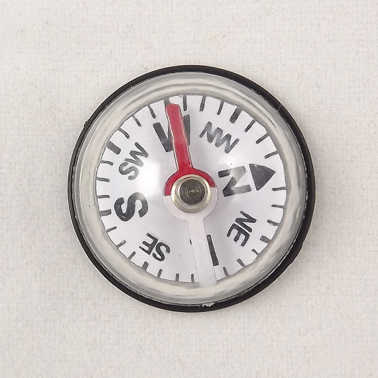 Factory Direct supply Double Ball brand popular 25mm hemisphere plastic compass wholesale high precision quality North pointing needle
