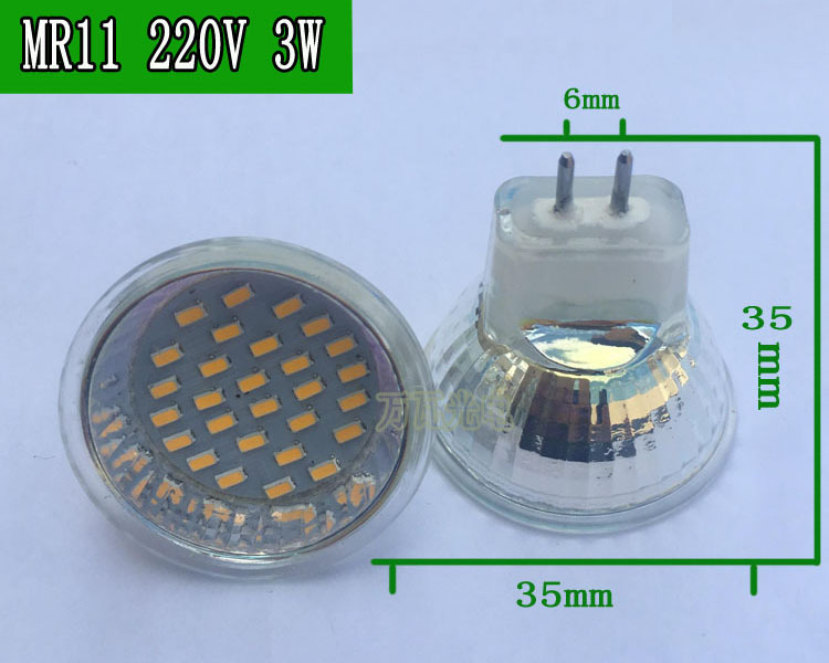 LED lamp Cup MR16 pin 12V pin MR 11 220 V3W5W7W lamp Cup GU10 downlight quartz lamp Cup