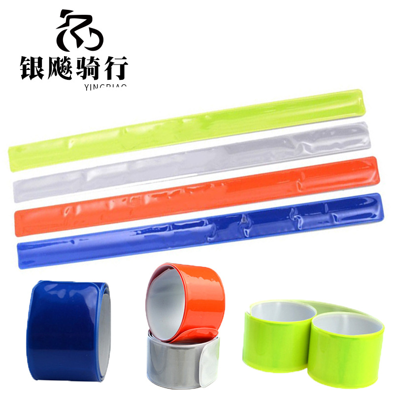 Отражающее кольцо, прямые продажи, отражающее патрубковое кольцо, ночной светодиодный предупреждающий браслет для руки, пояс, 40*3 см, легкий