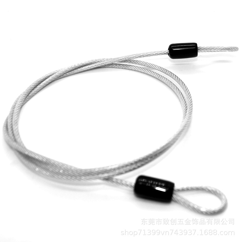 304 Stainless Steel Wire Rope Pressed Stainless Steel Terminal Wire Rope Galvanized Rubber-coated Wire Rope Chandelier Wire Rope