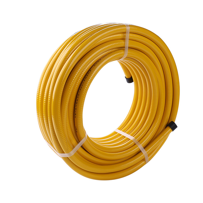 Factory wholesale 304 stainless steel gas pipe explosion-proof anti-pressure outer skin fuel blocking corrugated hose gas pipe