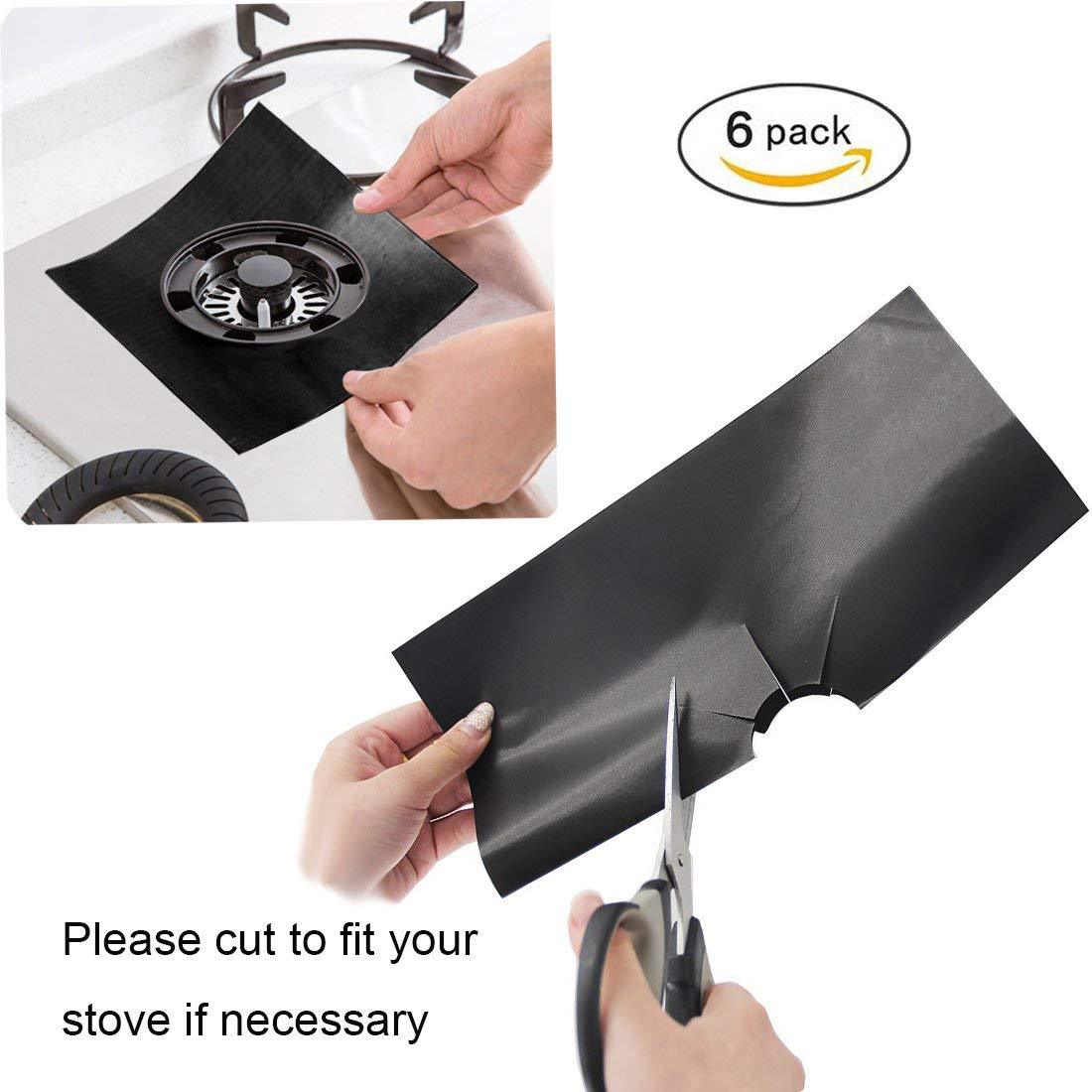 Teflon Gas Stove Pad Gas Stove Protective Pad Anti-Fouling and Oil-Proof Pad Cleaning Pad Stovetop Protector