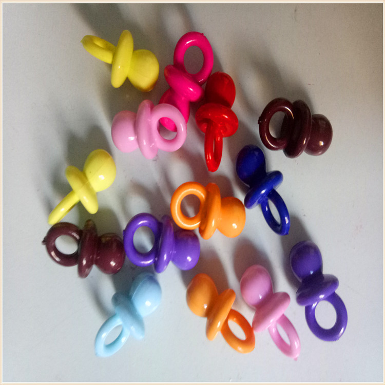 Manufacturer Supplies Acrylic Beads, Acrylic Pacifier Pendant Beads, Children's Toy Pendant Accessories