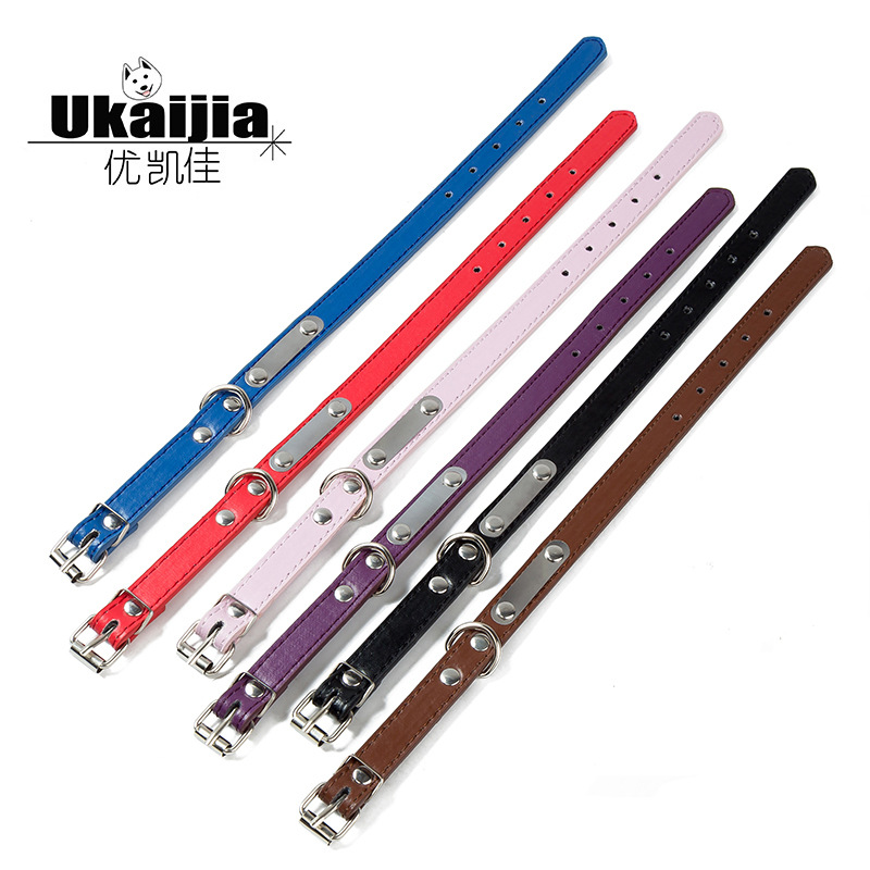 Новая лазерная гравировка на стальном листе, противоутратный ошейник для домашних животных, гравированная бирка для собак, производитель из Иу