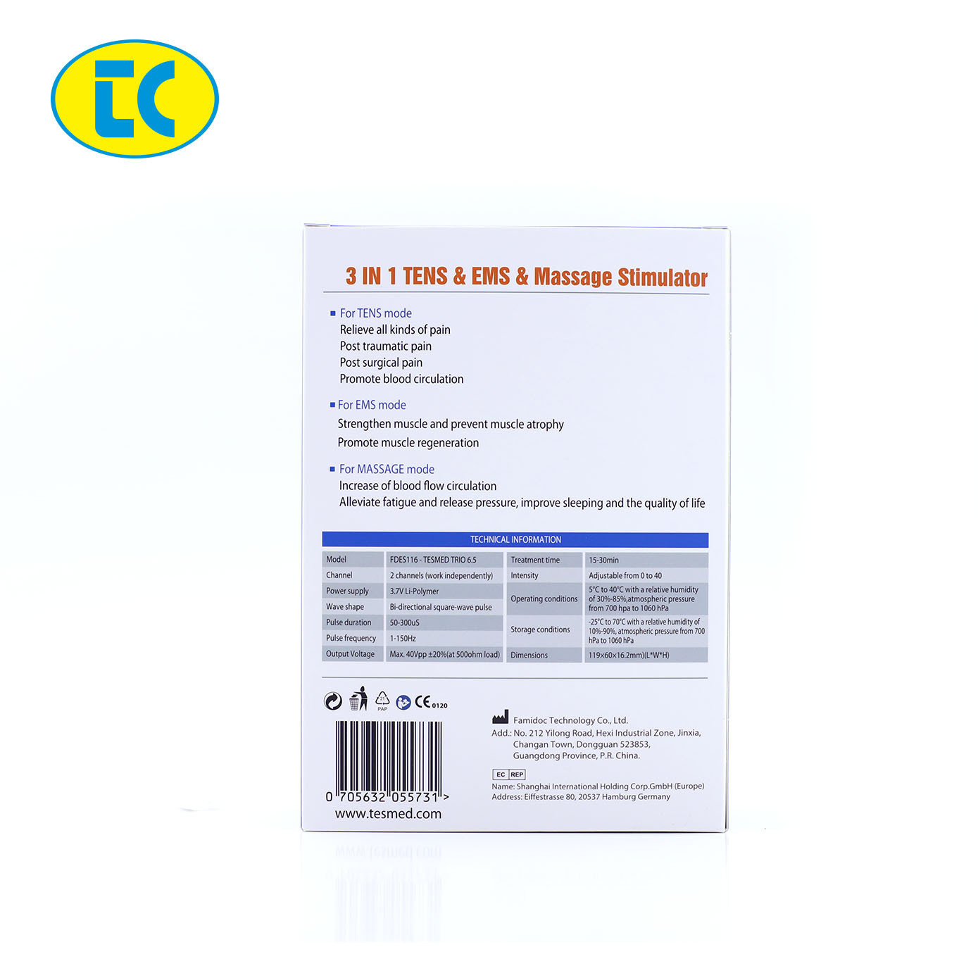 Customized Rectangular Therapy Device Color Box, Mobile Phone Battery Iron Box Packaging, Protective Uv Cold Stamping, Environmentally Friendly Therapy Device Packaging