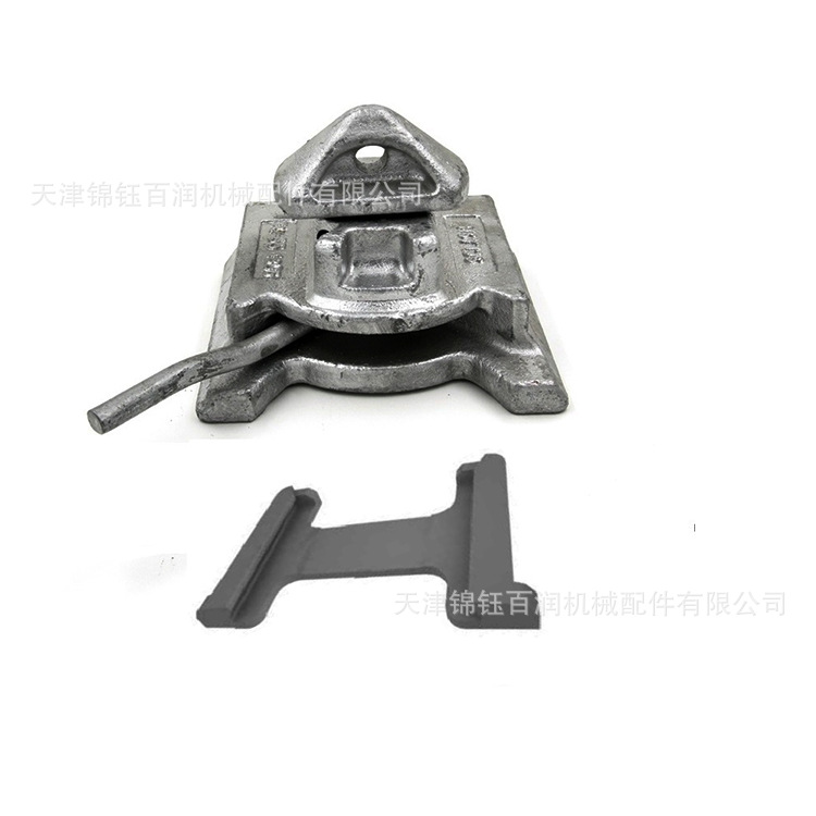 Dovetail bottom lock deck bottom lock container binding parts 45 degrees dovetail Bottom Lock 55 degrees dovetail Bottom Lock