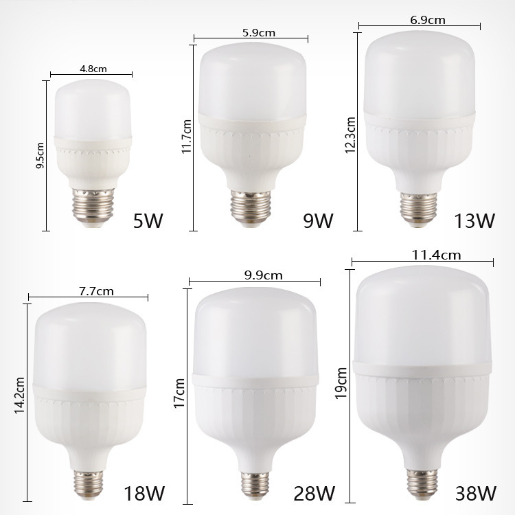 Factory direct led bulb lamp Gao Fushuai energy-saving household three-proof bulb e27 screw mouth night market stall lamp wholesale