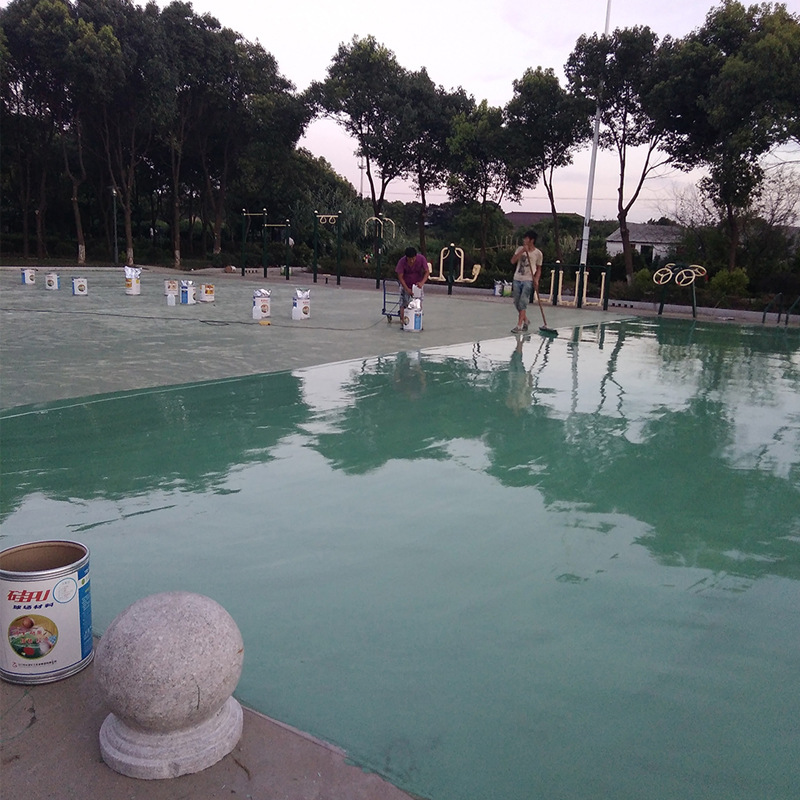 Suzhou Wuxi Changzhou Zhenjiang regional sports ground Silicon Pu basketball court tennis court badminton court construction contract