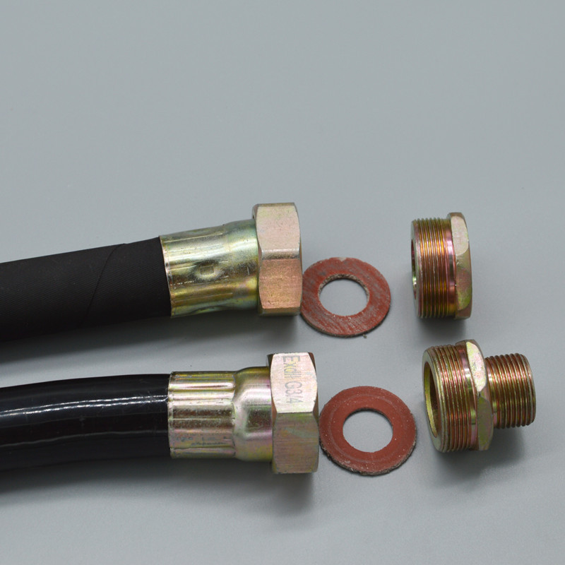 20*700 Explosion-Proof Flexible Connecting Pipe G3/4 Explosion-Proof Threading Pipe 6 Points Waterproof, Dustproof and Anti-Corrosion Flexible Threading Pipe