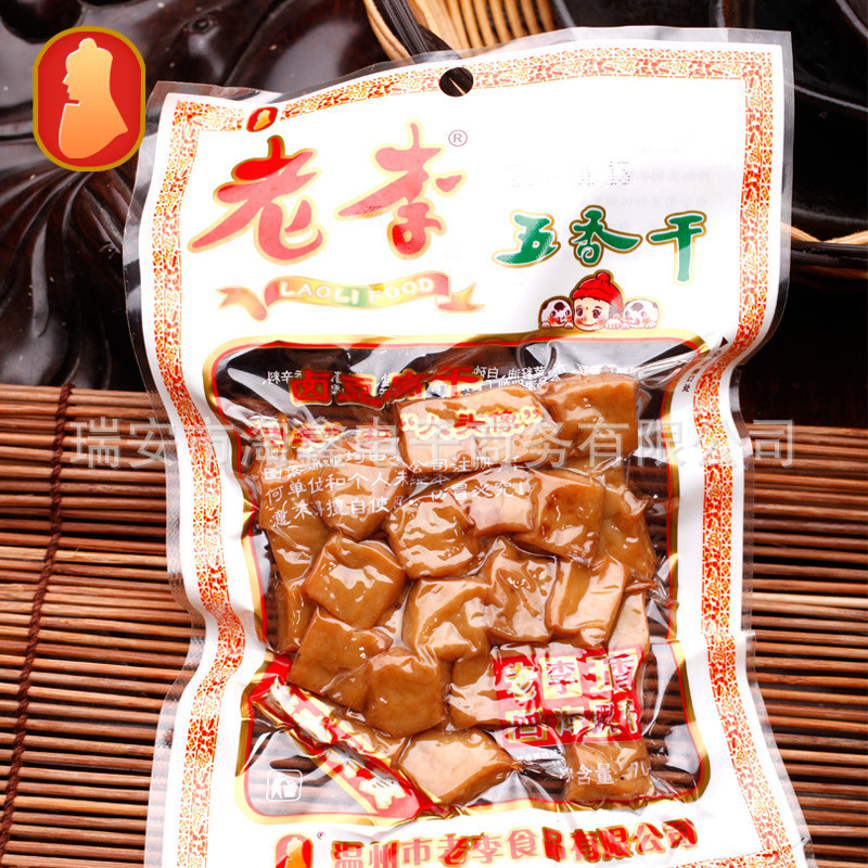 Пять специй сушеного тофу Lao Li Food 70 г готовые закуски
