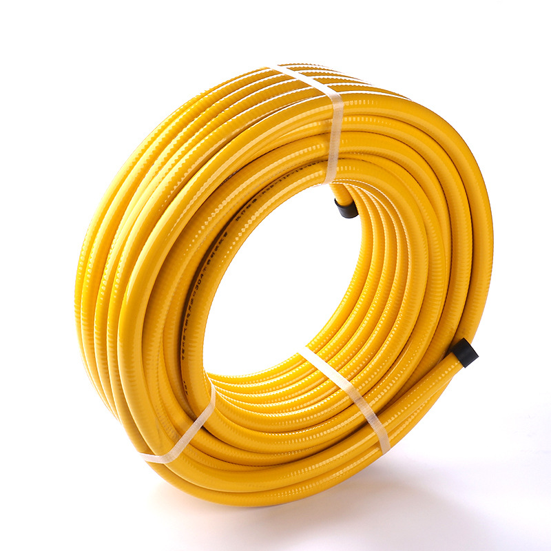 Оптовая продажа газовой трубы из нержавеющей стали 304, взрывозащищенная, с защитным коричневым шлангом