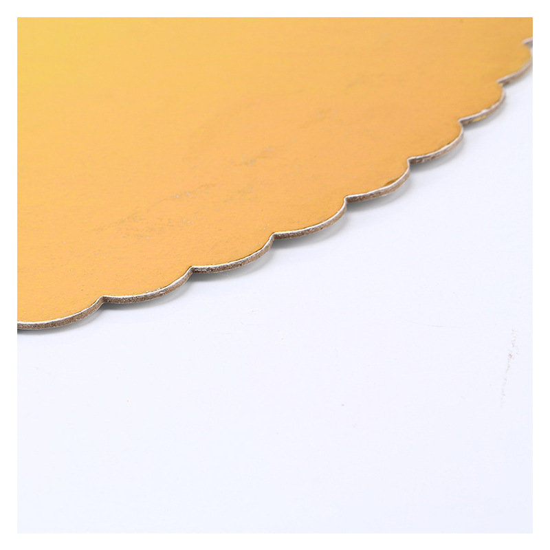 Factory Direct Sales Thickeneded Cake Paper Tray 2mm Cake Paper Base Tray Paper Base Wholesale Round Thickeneded Tray