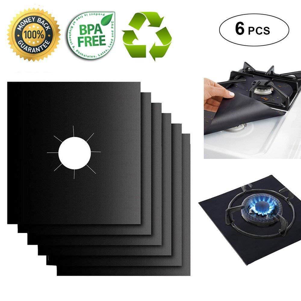 Teflon Gas Stove Pad Gas Stove Protective Pad Anti-Fouling and Oil-Proof Pad Cleaning Pad Stovetop Protector