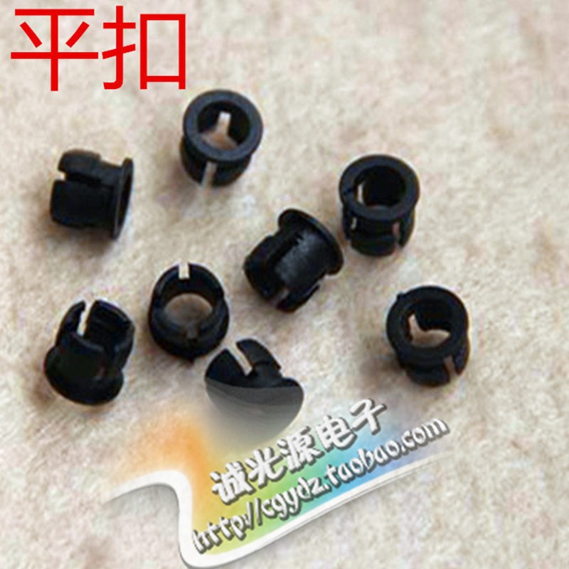 Держатель лампы 3ММ5ММ плоская пряжка светодиоды прямой штекер светящиеся трубки