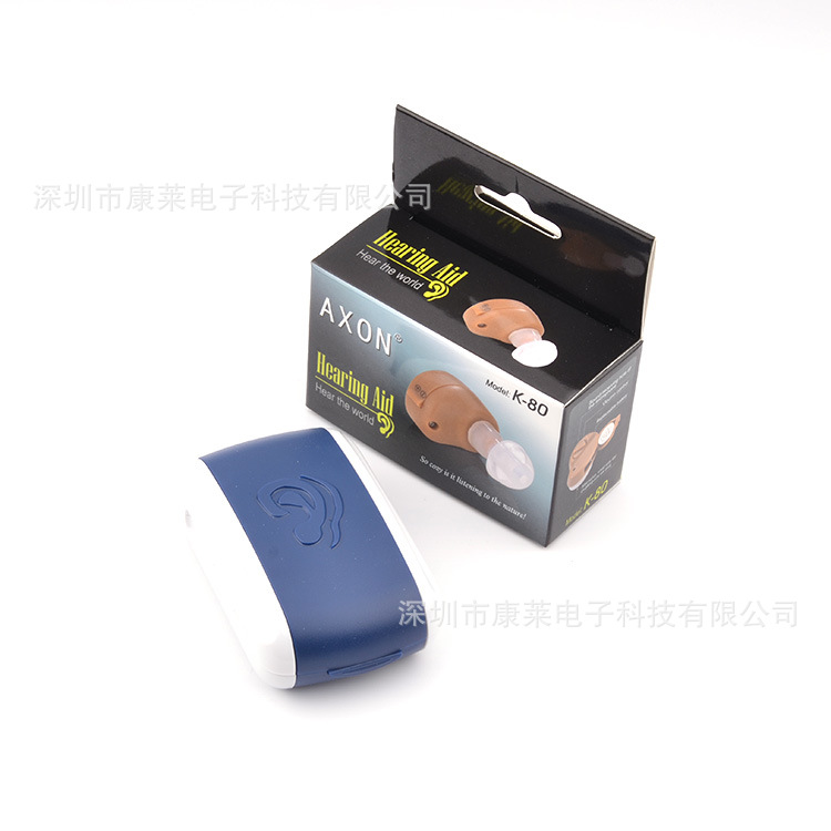 Слуховой аппарат для пожилых, батарейный тип, микрофон, упаковка на экспорт