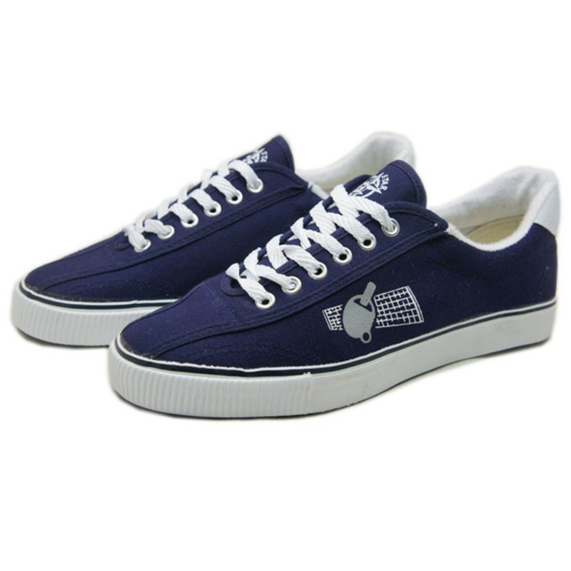 Double Star Table Tennis Shoes Canvas Sports Shoes Men's Table Tennis Training Shoes Non-slip Men's and Women's Table Tennis Shoes