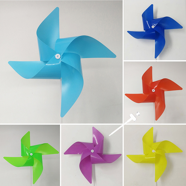 Plastic Windmill Decoration Hanging Outdoor Scenic Spot Corridor Kindergarten Children's Gift Toy Small Windmill Manufacturer