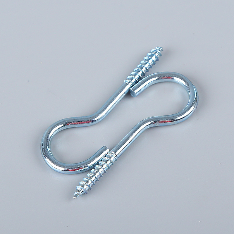 Sheep Eye Screws Galvanized Sheep Eye Hook Question Mark Hook Screw Hook Stainless Steel Light Hook Hat Hook Sheep Eye Nail