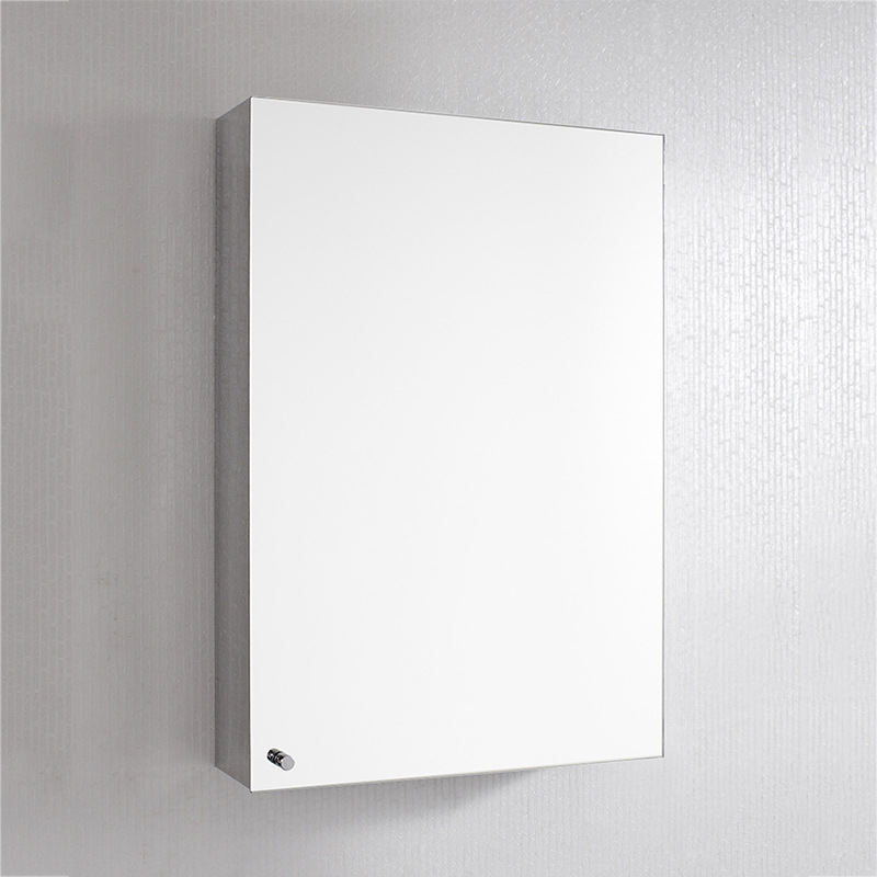 Cross-Border Dropshipping Stainless Steel Mirror Cabinet, Separate Wall-Mounted Bathroom Multi-Function with Locker, Bathroom Mirror Manufacturer