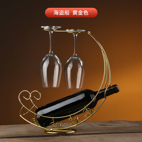 Factory direct European wine rack red wine rack iron red wine glass rack red wine rack modern home decoration