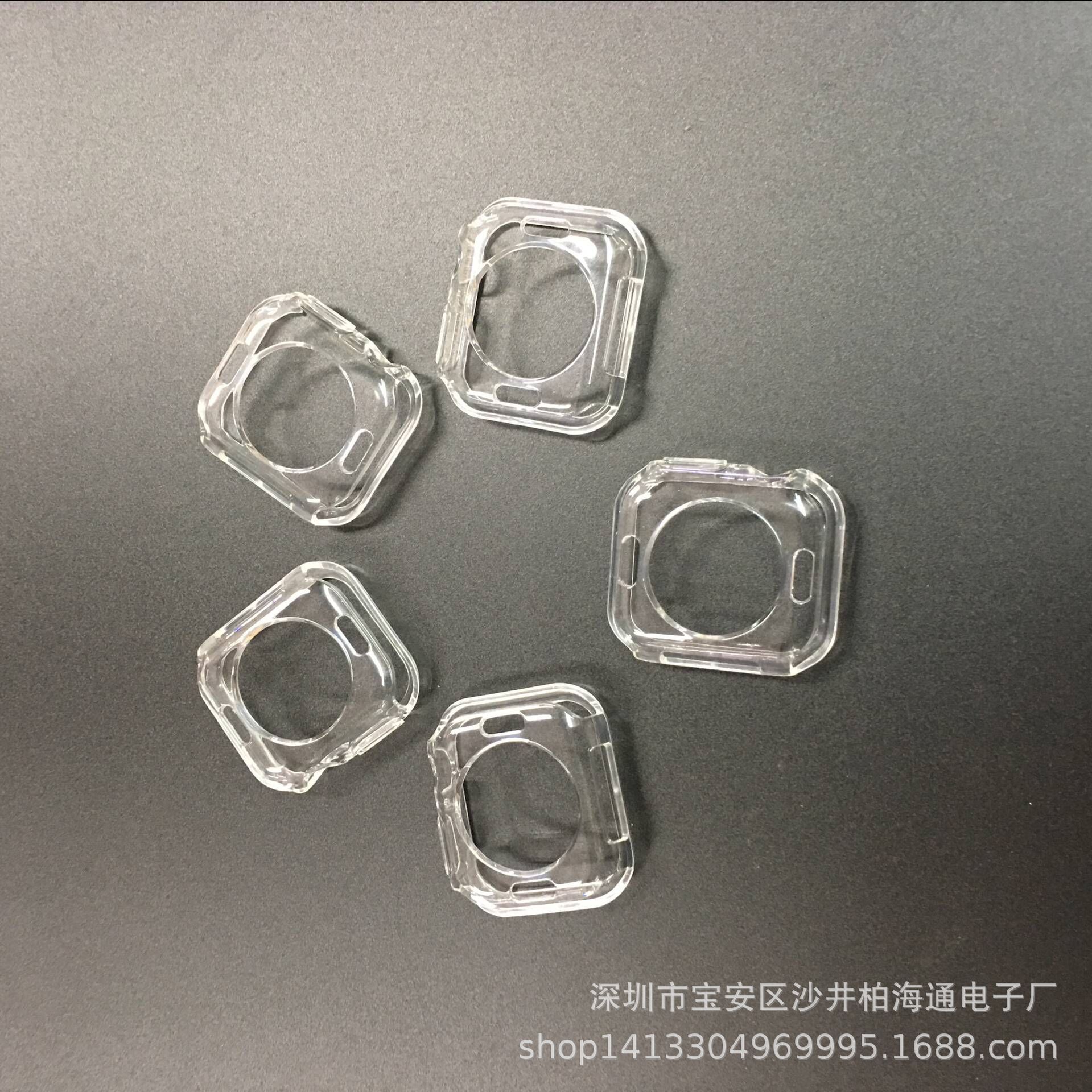 Suitable for Apple Watch10 Watch Case Watch Ultra2 Protective Case Tpu Floor Empty Soft Rubber Case