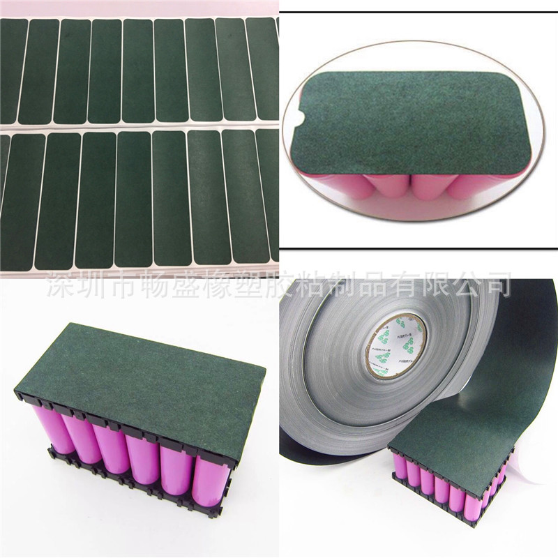In stock 18650 green paper wholesale fireproof flame retardant lithium battery insulation green shell fast bar paper insulation green paper