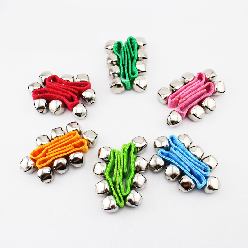 Orff Percussion Instrument Wrist Bell Foot Bell Hand Bell Kindergarten Treasure Wholesale Wrist Bell