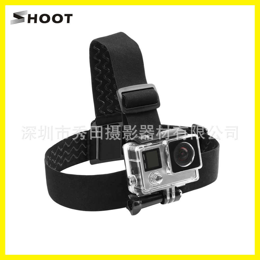 SuitAble for GOPRO 10/9/8 Action CAmerA DJi Osmo DJ Anti-slip HeAdweAr A Type Three Rubber HeAdbAnd