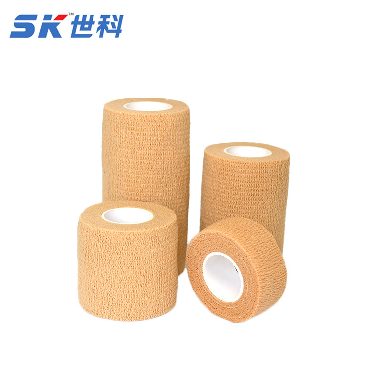 Factory wholesale self-adhesive elastic bandage sports protection nail art elastic bandage non-woven self-adhesive finger protection bandage